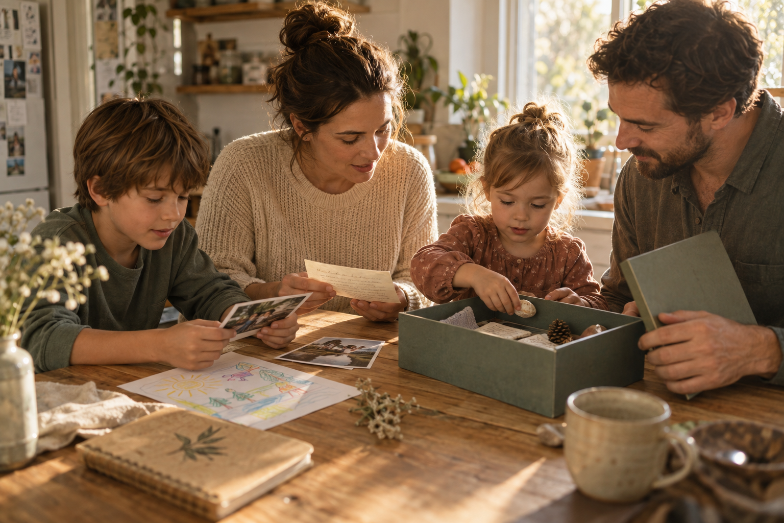 A Family Time Capsule to Open Together: What to Save and How to Start