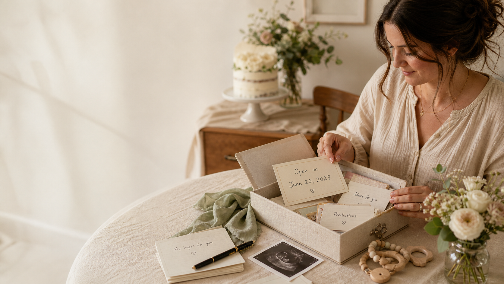 What to Put in a Baby Shower Time Capsule: Keep the Shower for Later